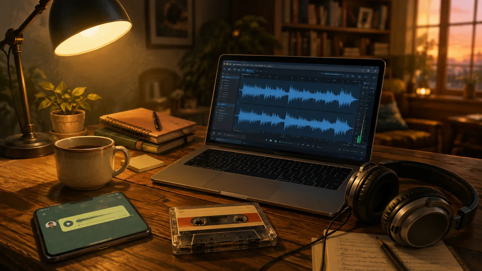 Preparing audio recordings for AI voice cloning: voicemails, video files, and phone messages