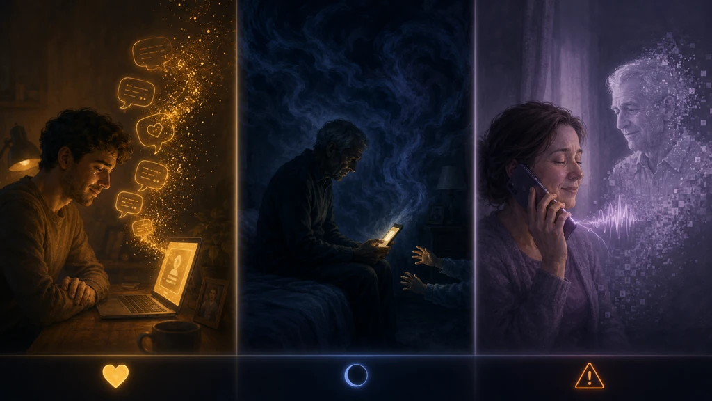 Real stories of people who used AI grief technology